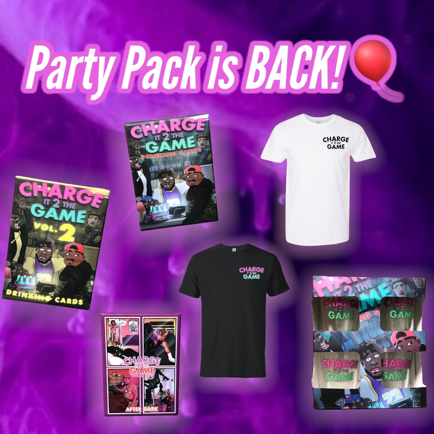 Party Packs! 🎈